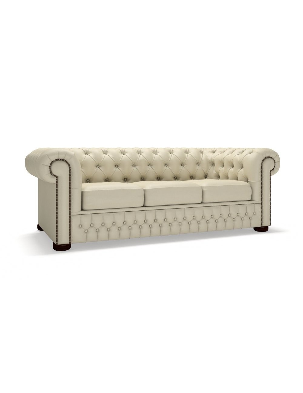 Sofa Windsor Slim - klasyczna pikowana sofa