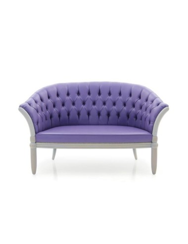 Augusto - dwuosobowa włoska sofa pikowana