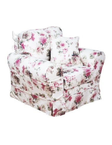 Flower - Klasyczny fotel w kwiaty