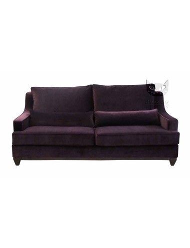 Sofa w stylu retro nierozkładana - Lukrecja 215