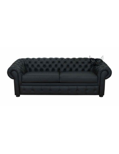 Skórzana sofa w angielskim stylu - Chesterfield Retro 200