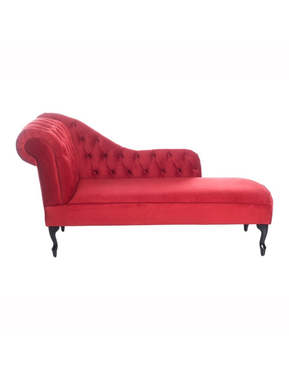 Pikowany szezlong Chesterfield