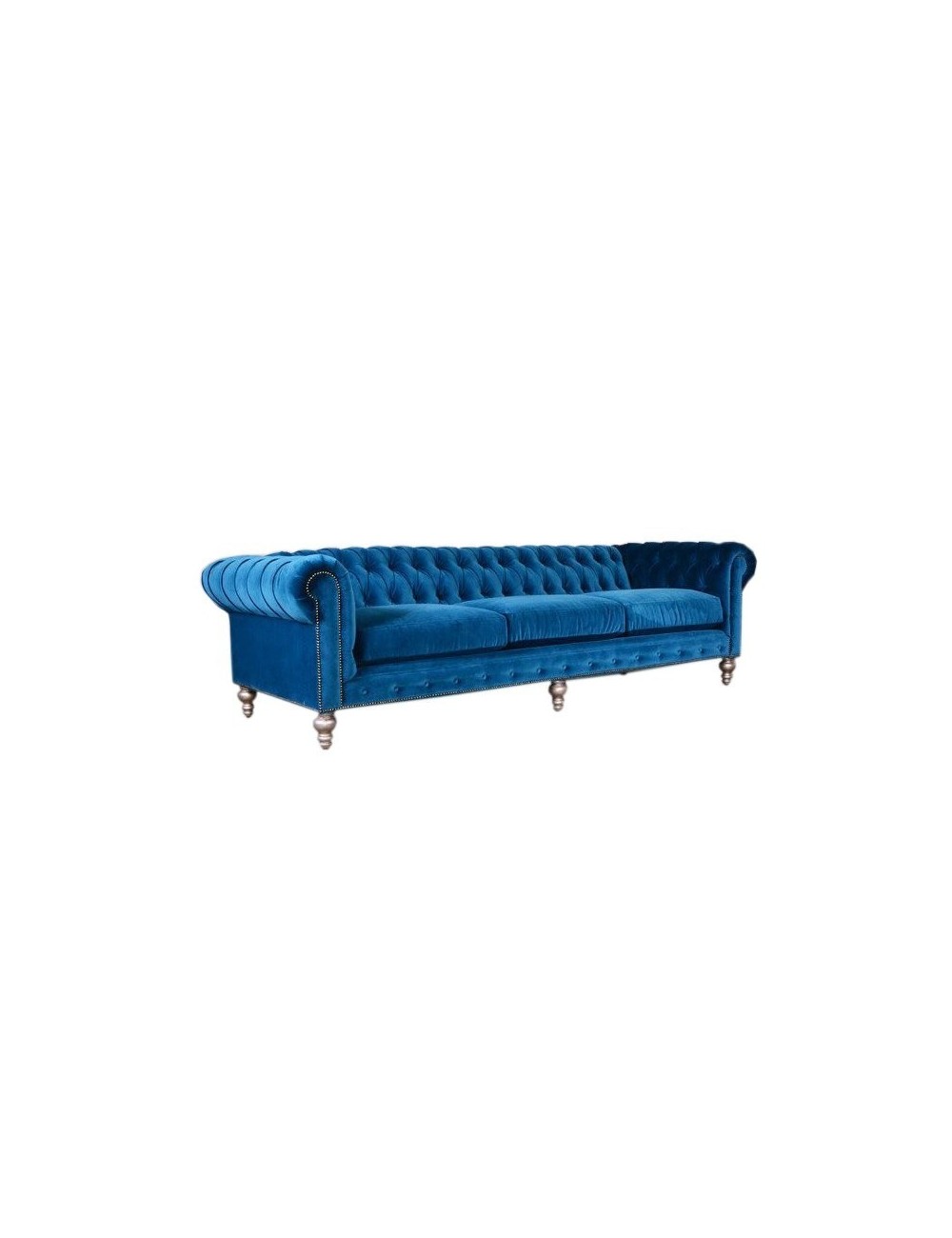 Wygodna pikowana sofa chesterfield - Lisa