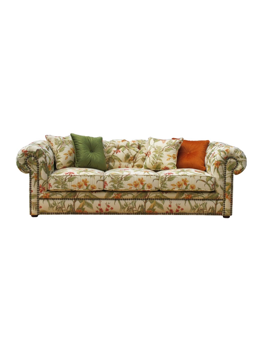 Sofa Chesterfield w kwiaty - Chesterfield Flower