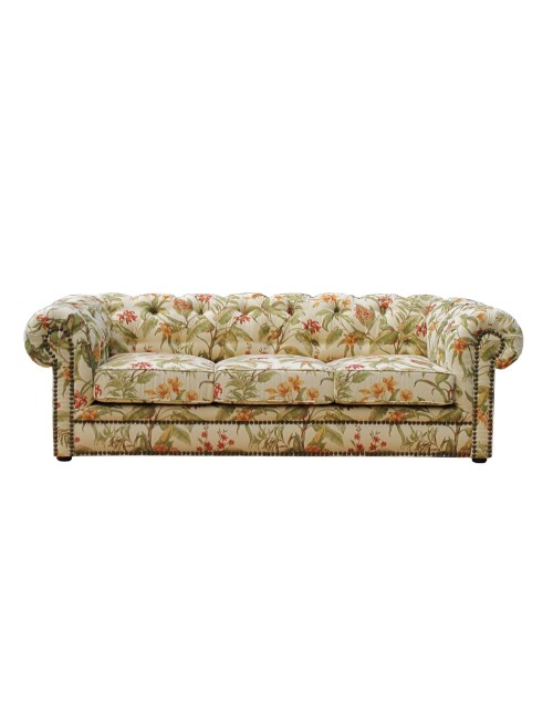 Sofa Chesterfield w kwiaty - Chesterfield Flower