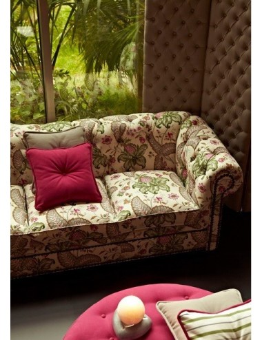 Sofa Chesterfield w kwiaty - Chesterfield Flower