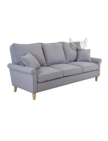 Aramis 240 cm - nierozkładana sofa do salonu na wysokich nóżkach