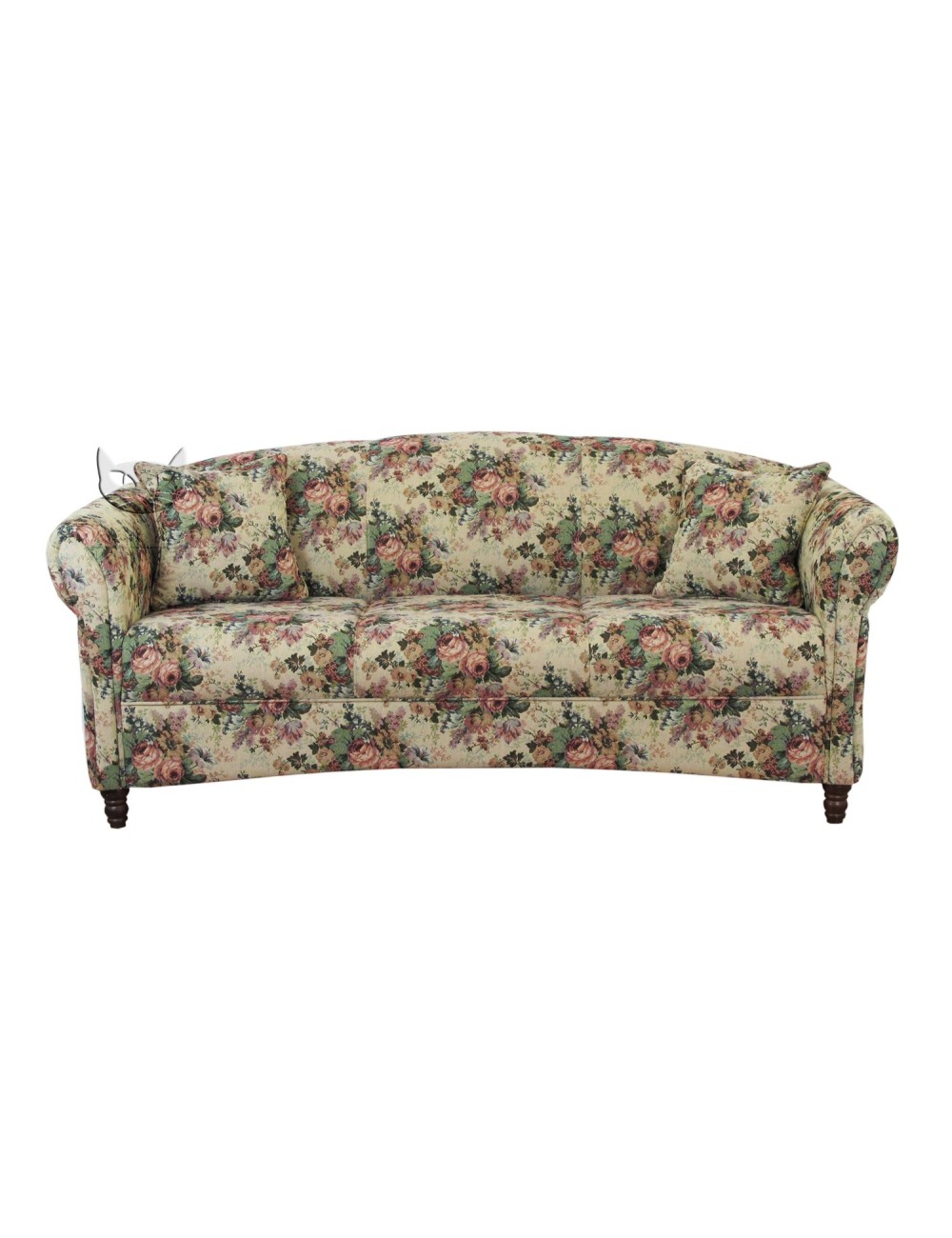 Sofa w róże do angielskiego salonu Maribel 208