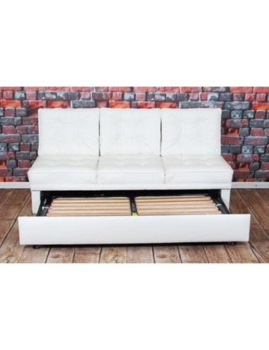 Skórzana sofa w stylu nowojorskim Christopher