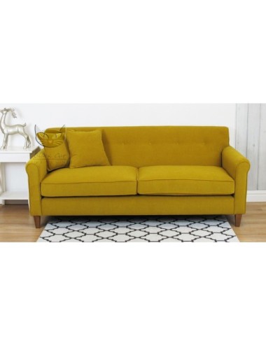 Sofa vintage z pikowanym oparciem Meg 205