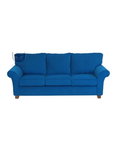 Turkusowa klasyczna sofa nierozkładana Olena 220