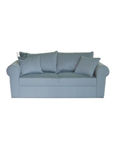 Szara  klasyczna sofa Rosaly 160