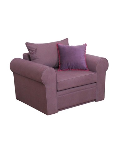 Fioletowa sofa do spania codziennego Rosaly 236