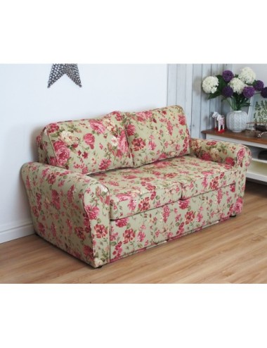 Rozkładana Sofa w Kwiaty Rosaly 186 w Stylu Prowansalskim