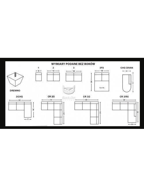 Narożnik w stylu prowansalskim Classic