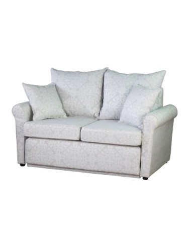 Rozkładana sofa w kwiaty Rosaly 130 cm