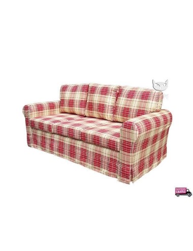 Prowansalska sofa nierozkładana - Flower 206