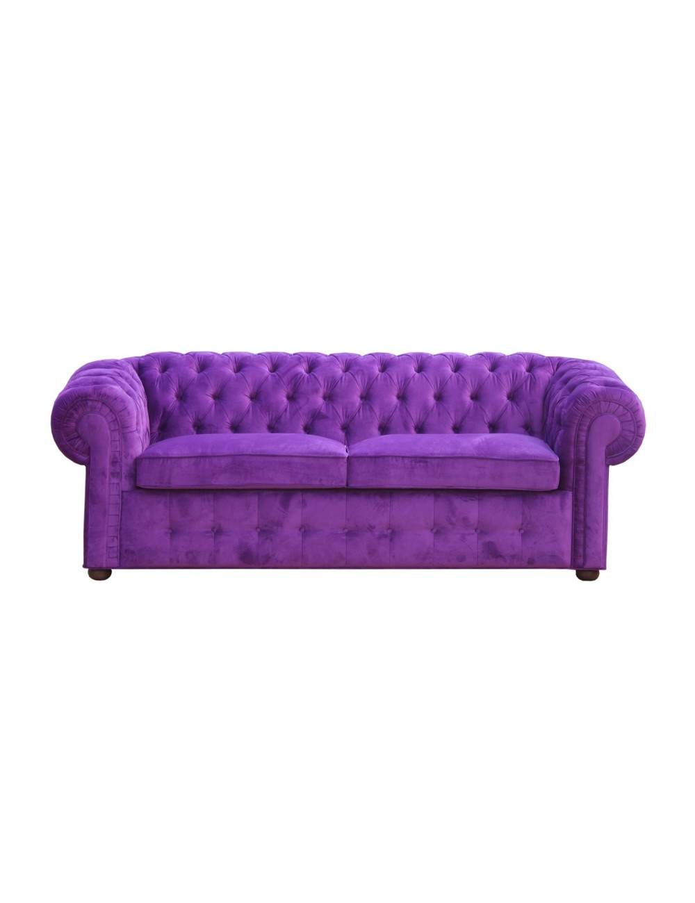 Brandford 230 cm pikowana sofa w stylu vintage