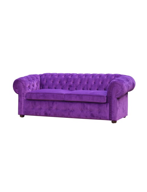 Brandford 230 cm pikowana sofa w stylu vintage