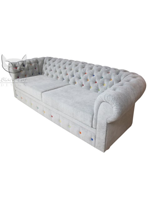 Sofa pikowana - Chesterfield Retro 230