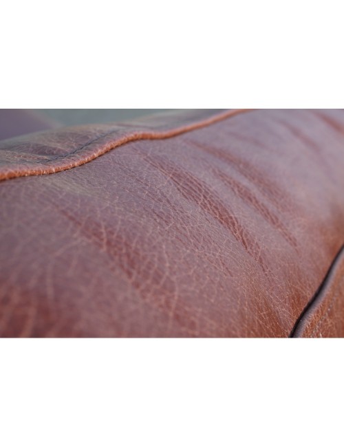 Skórzany narożnik Bergen z funkcją spania