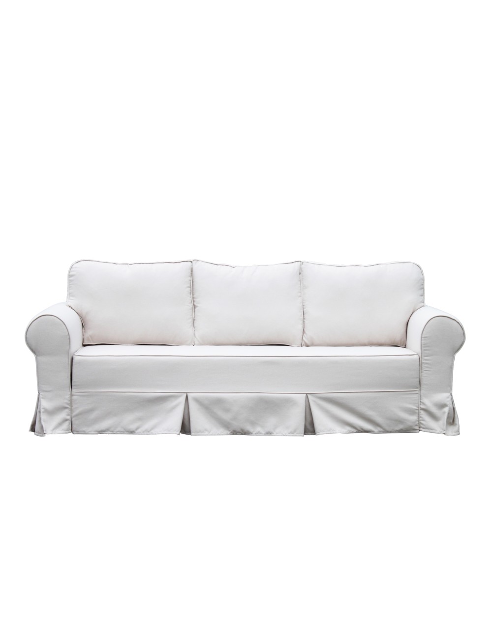 Sofa w stylu Hampton ze zdejmowanym pokrowcem - Marie 246