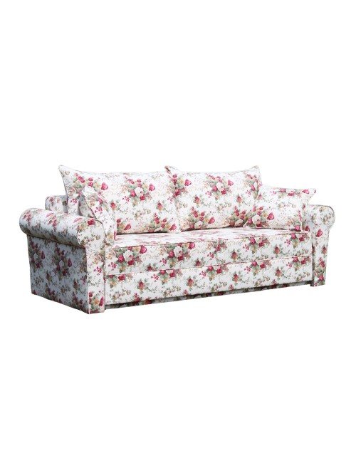 Rosaly 226 rozkładana sofa w kwiaty