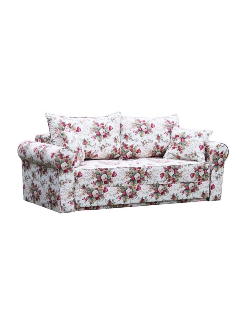 Rosaly 226 rozkładana sofa w kwiaty